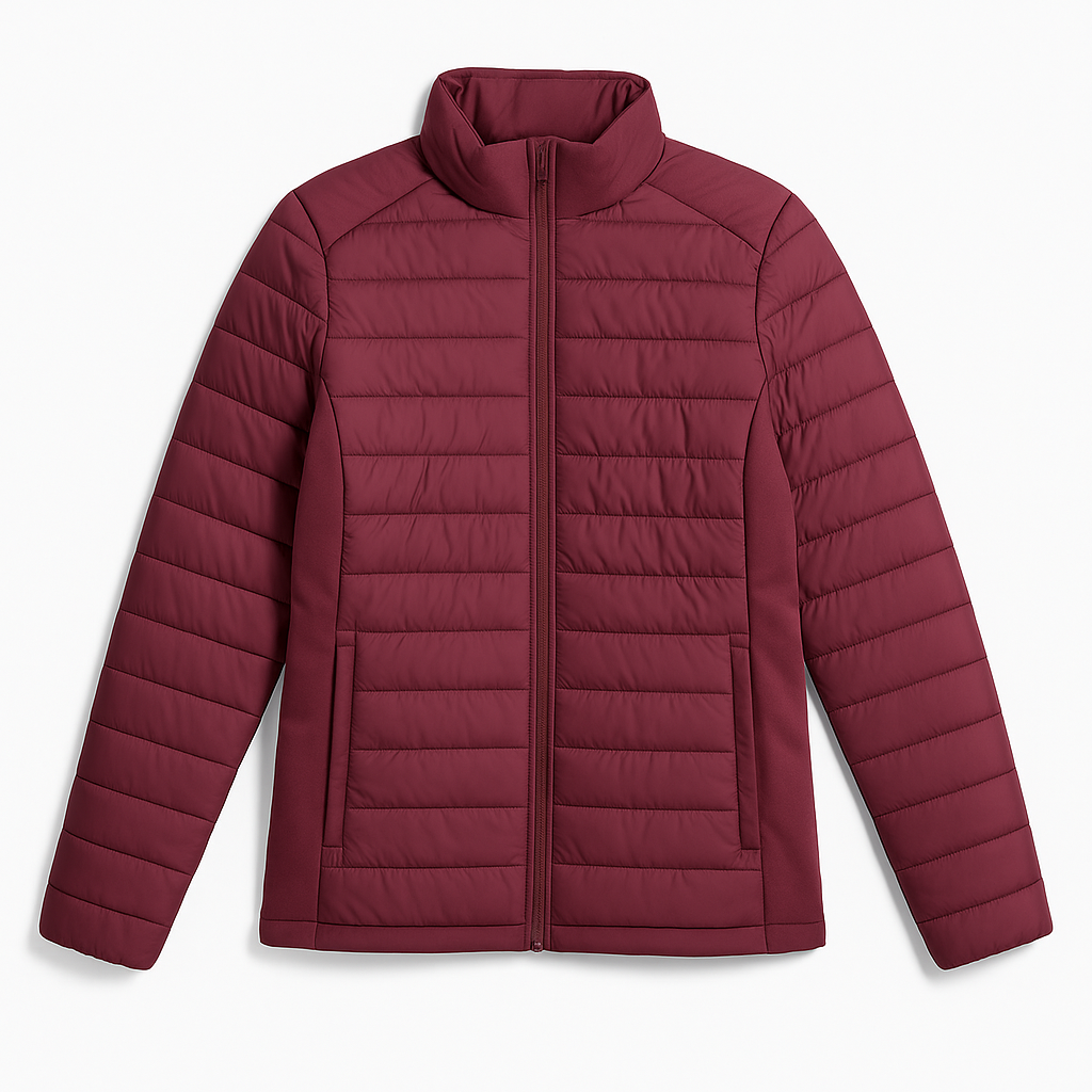 Quilted Höst Damjacka – Perfekt för trädgården