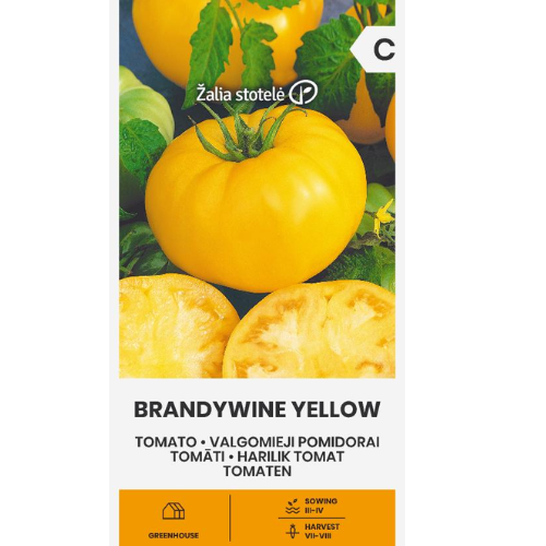 Tomat - Brandywine Yellow