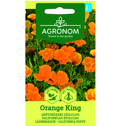 Kalifornisk Vallmo - Orange King