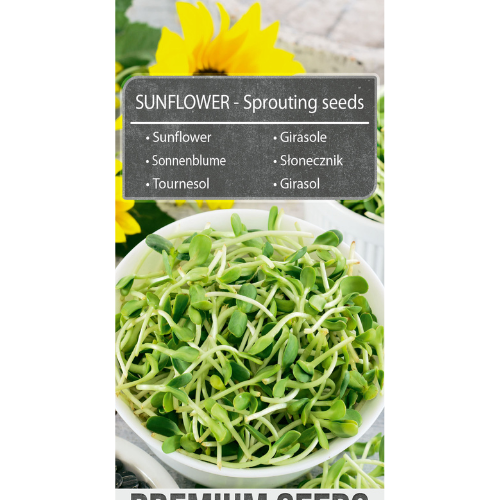 Sprouted seeds - Sunflower