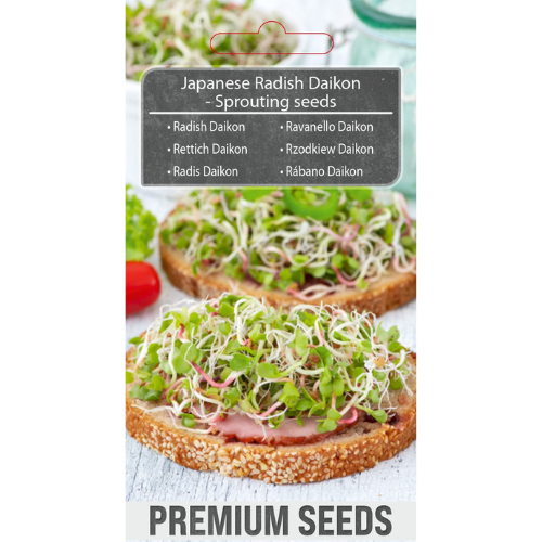 Spirede frø - Japansk radise