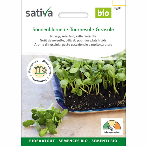 Organic Sprouted Seeds – Sunflower (microgreens)