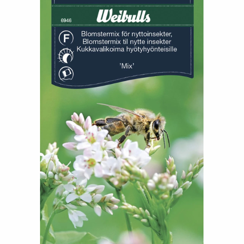 Blomstermix för nyttoinsekter