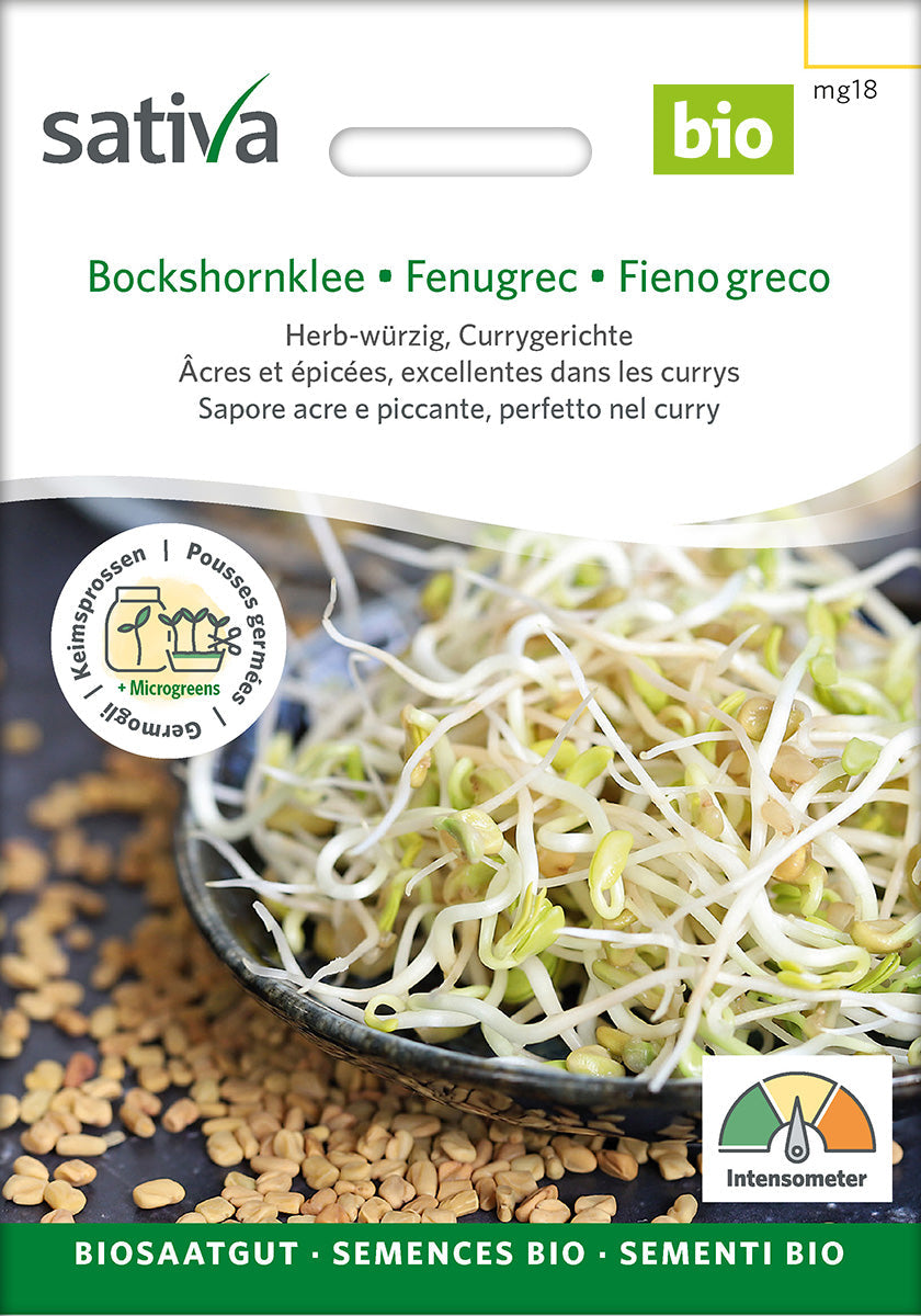 Organic Fenugreek Sprouting Seeds 50 g