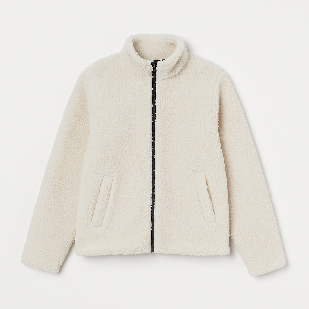 Kvinna Teddy fleece jacka