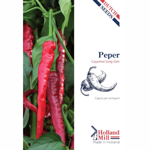 Chilipeppar - Cayenne Long Slim