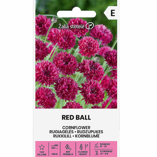 Cornflower – Red Ball