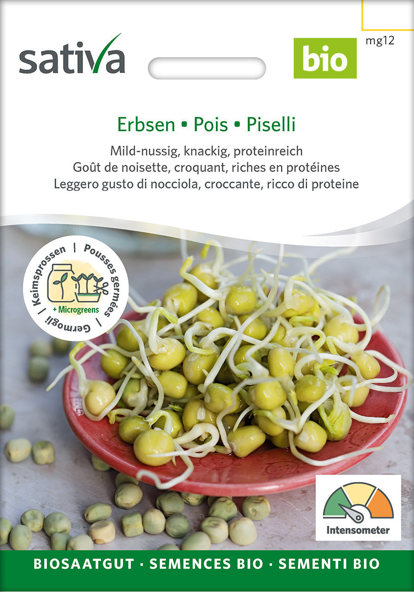 Organic Peas Sprouting Seeds 50G