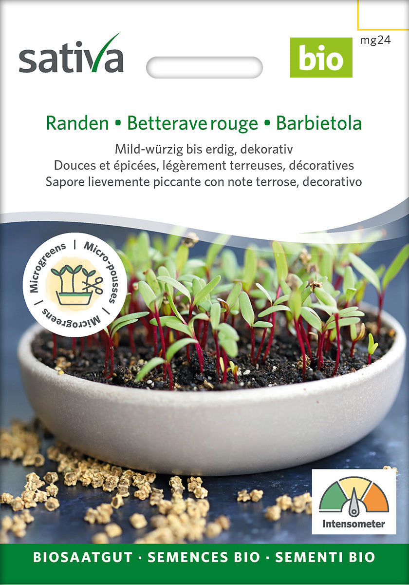Organic Beetroot Sprouting Seeds 25 g