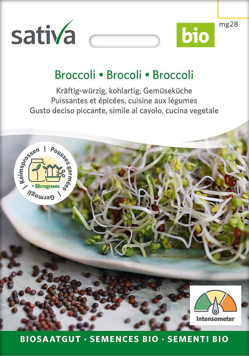 Organic Broccoli Sprouting Seeds 25 g