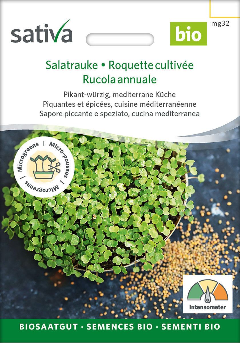 Organic Arugula Sprouting Seeds 50 g
