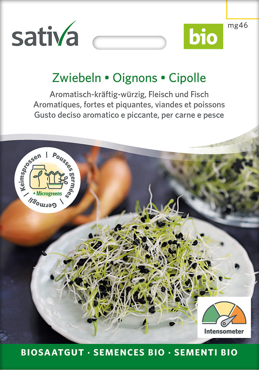 Organic Onion Sprouting Seeds 25 g